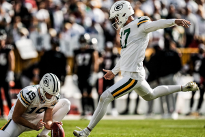 Sofrido, Packers vence o Texans com chute de McManus.